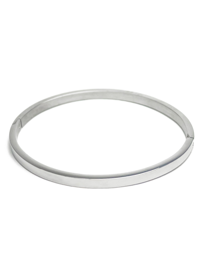 Brazalete Minimalista Plateado