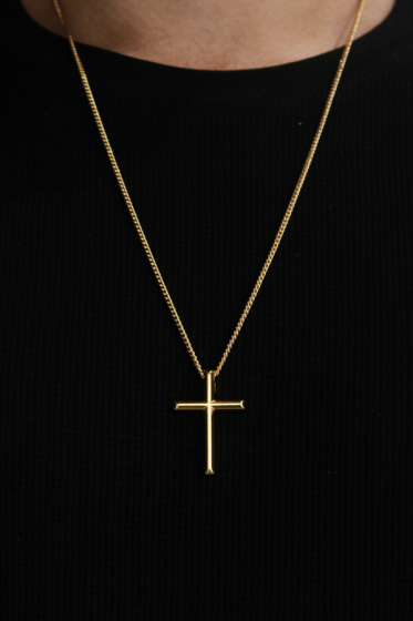 Collar Cruz Dorado