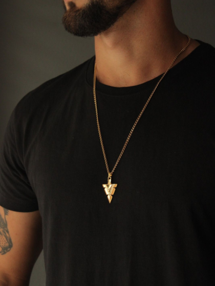 Collar Flecha Dorado