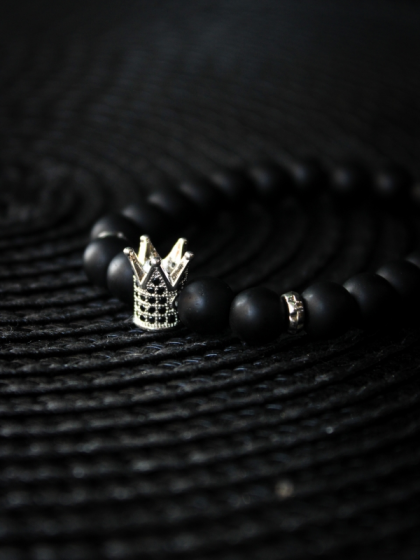 Pulsera King Plateado
