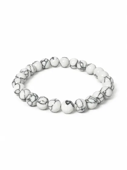 Pulsera de Piedras Howlite