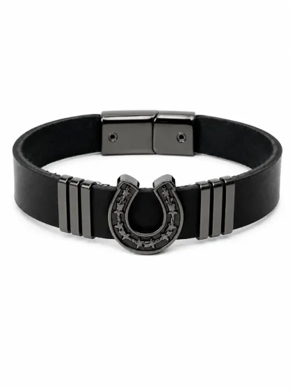 Pulsera de Cuero Herradura