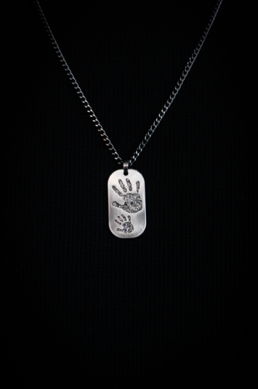 Collar Padre & Hijo Grafito