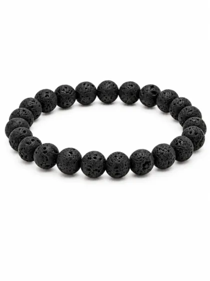 Pulsera de Piedras Volc&aacute;nicas