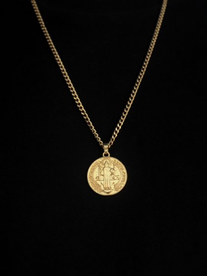 Collar San Benito Dorado