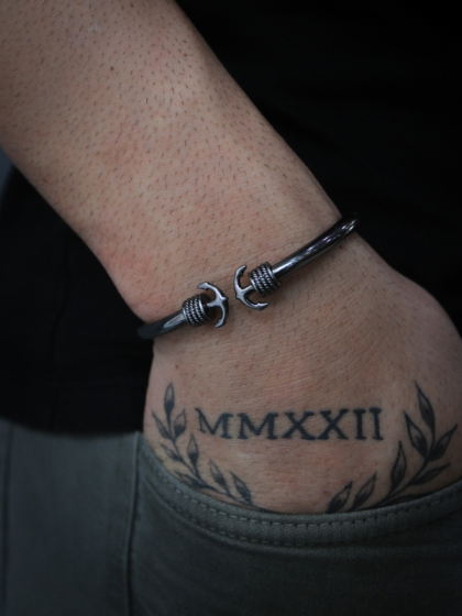 Brazalete Ancla Grafito