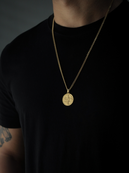 Collar San Benito Dorado