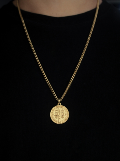 Collar San Benito Dorado