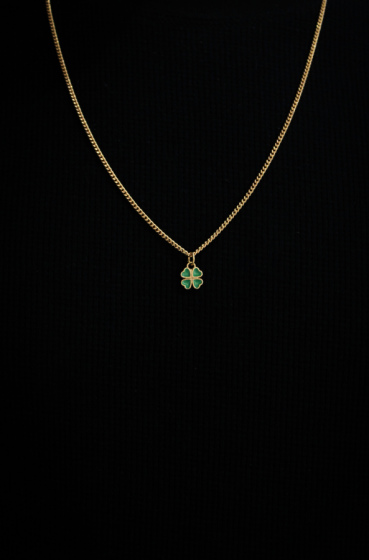 Collar Trébol Dorado