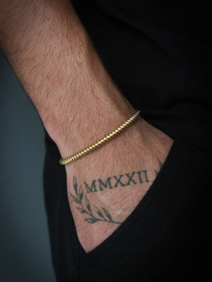 Brazalete Rope Dorado