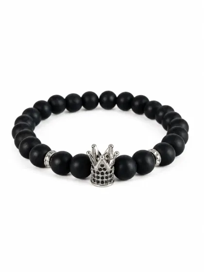 Pulsera King Plateado