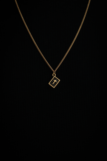 Collar Biblia Dorado