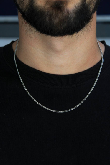 Collar Minimalista Plateado