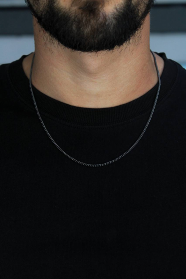 Collar Minimalista Grafito
