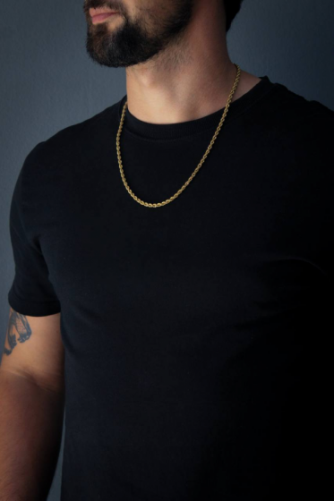 Collar Rope Chain Dorado