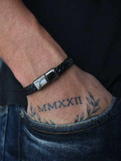 Pulsera Trenzada con Cierre Magn&eacute;tico Grafito