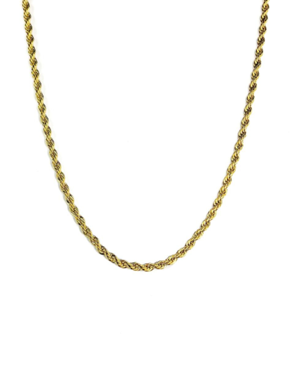 Collar Rope Chain Dorado