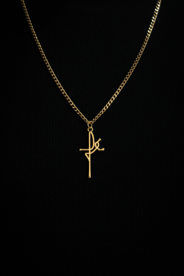 Collar Fe Dorado