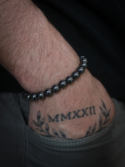 Pulsera de Piedras Hematita