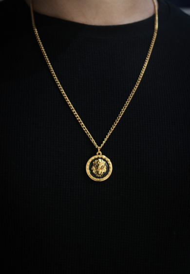 Collar Le&oacute;n Dorado