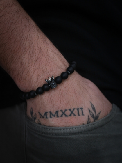 Pulsera King Grafito