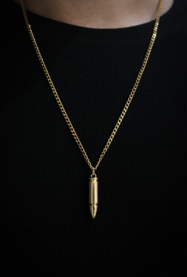 Collar Bala Dorado