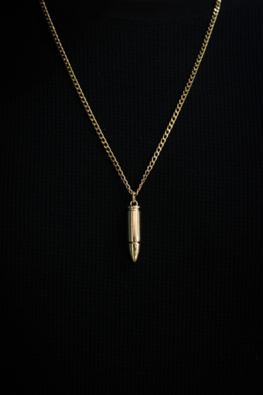 Collar Bala Dorado