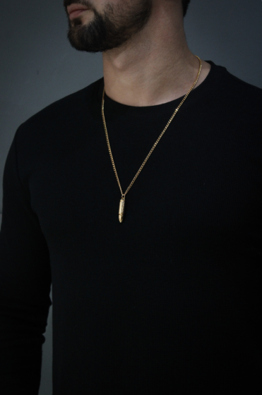 Collar Bala Dorado