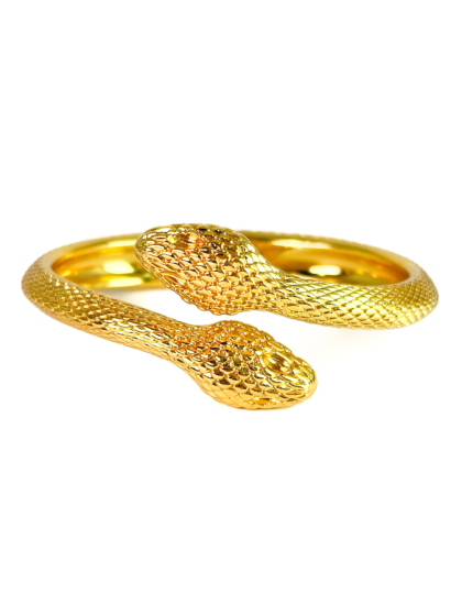 Brazalete Serpiente Dorado
