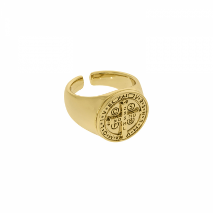 Anillo San Benito Dorado