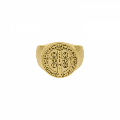 Anillo San Benito Dorado