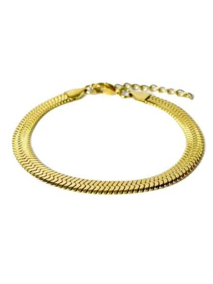 Pulsera Snake Dorado