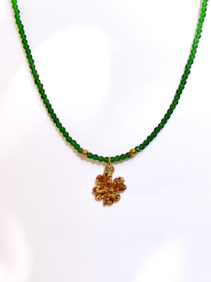 Collar Tr&eacute;bol de la Suerte