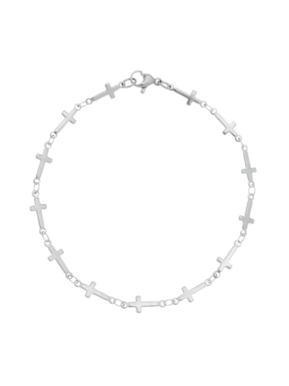 Pulsera Blessed Plateada