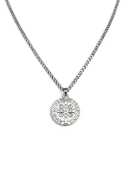 Collar San Benito Plateado