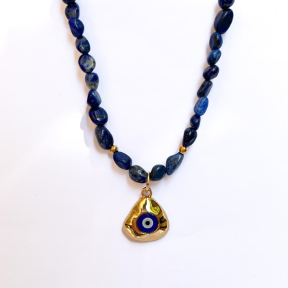Collar de Piedras Ojo Turco