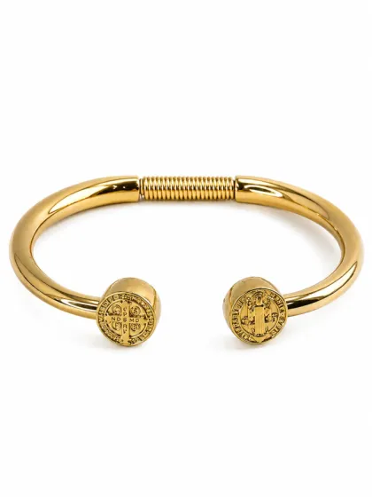 Brazalete San Benito Dorado