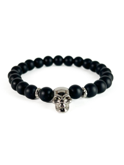 Pulsera Skull de Piedras Murano