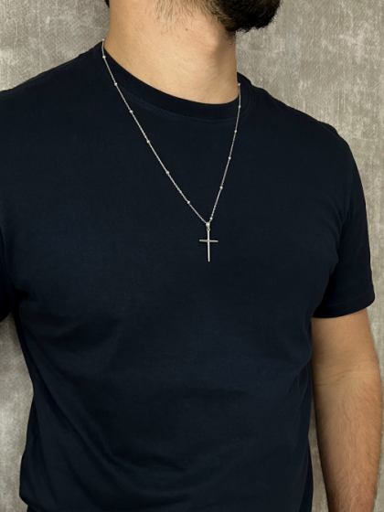 Collar Roma Plateado
