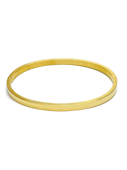 Brazalete Minimalista Dorado