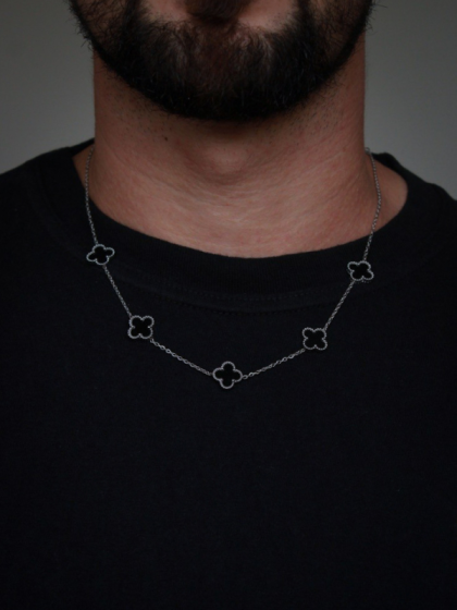 Collar Clover Black