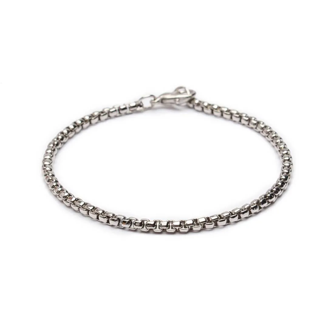 Pulsera Box Plateado